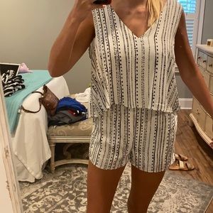 Black & White romper